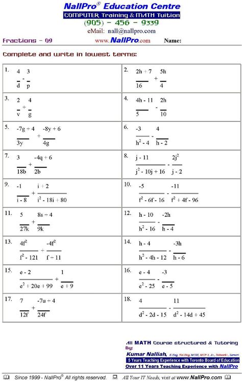 Grade 10 Mathematics .
